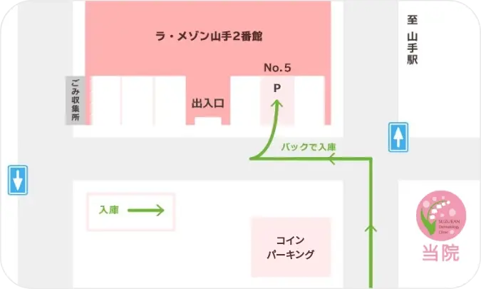駐車場のご案内